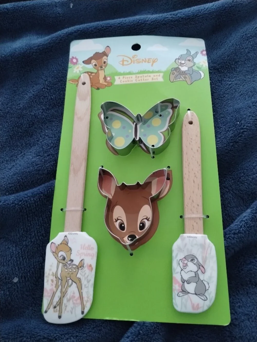 Disney Bambi and Thumper cookie set & spatulas